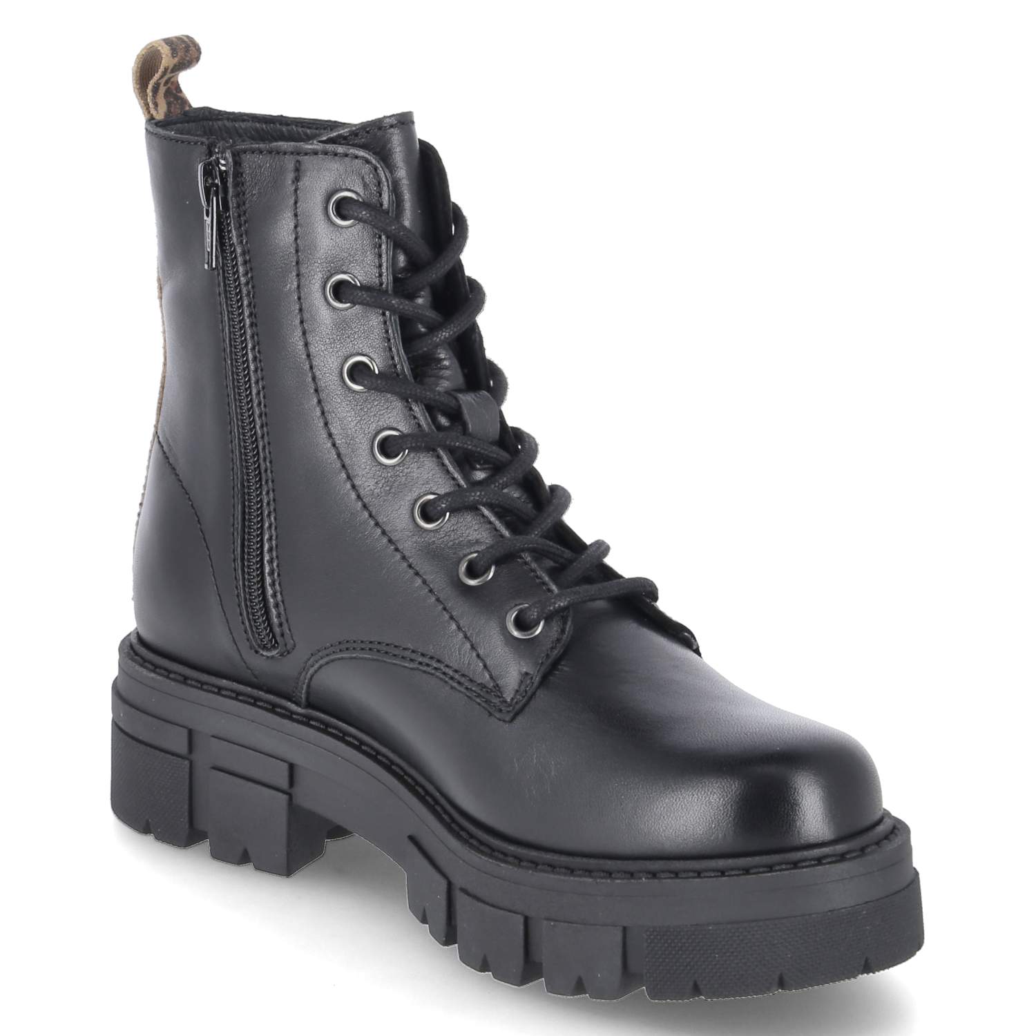 Schnürboots CASTLE 1.1  Schwarz