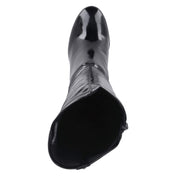 Lackstiefel  Schwarz