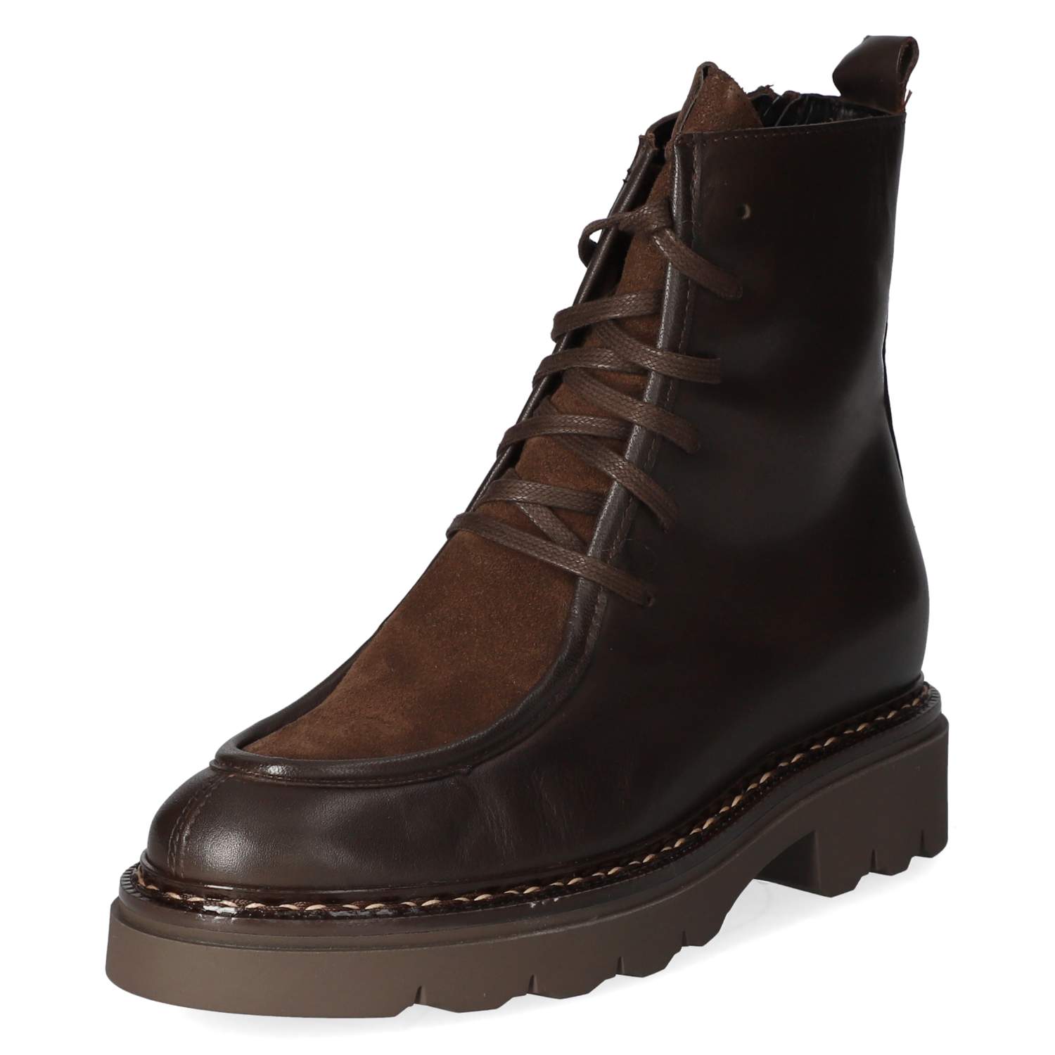 Schnürboots  Braun