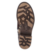 Schnürstiefeletten  Braun