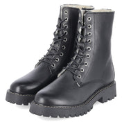 Schnürboots  Schwarz