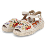 Espadrilles-Sandalen GARBET  Beige