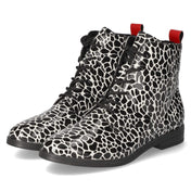 Schnürstiefeletten  Weiß