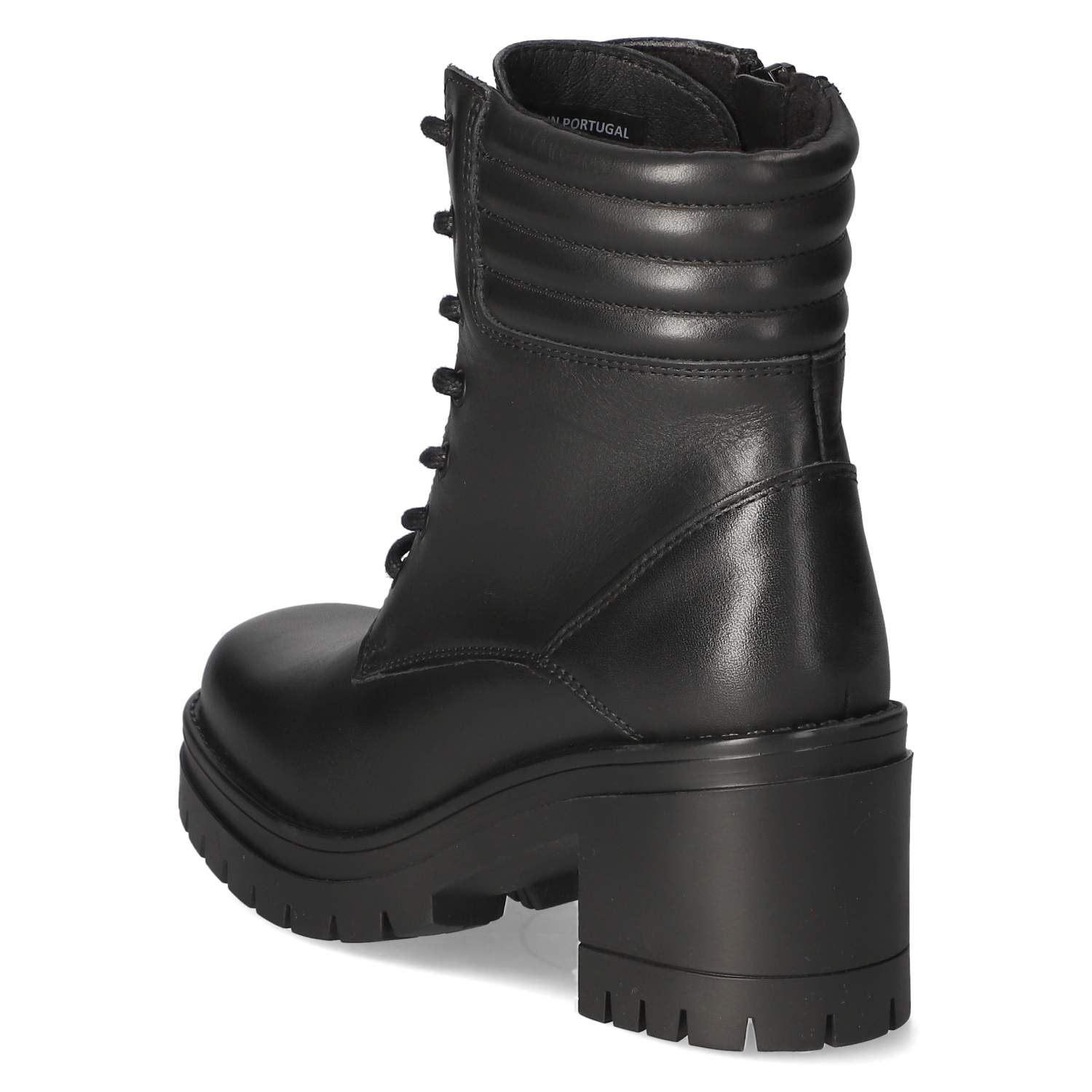 Schnürstiefeletten  Schwarz