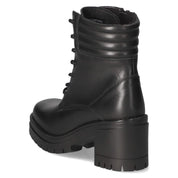 Schnürstiefeletten  Schwarz