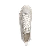 High Sneaker  Silber
