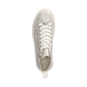 High Sneaker  Silber