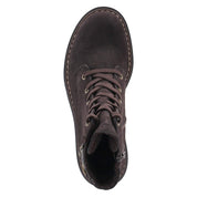 Schnürstiefeletten  Braun