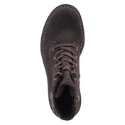 Schnürstiefeletten  Braun