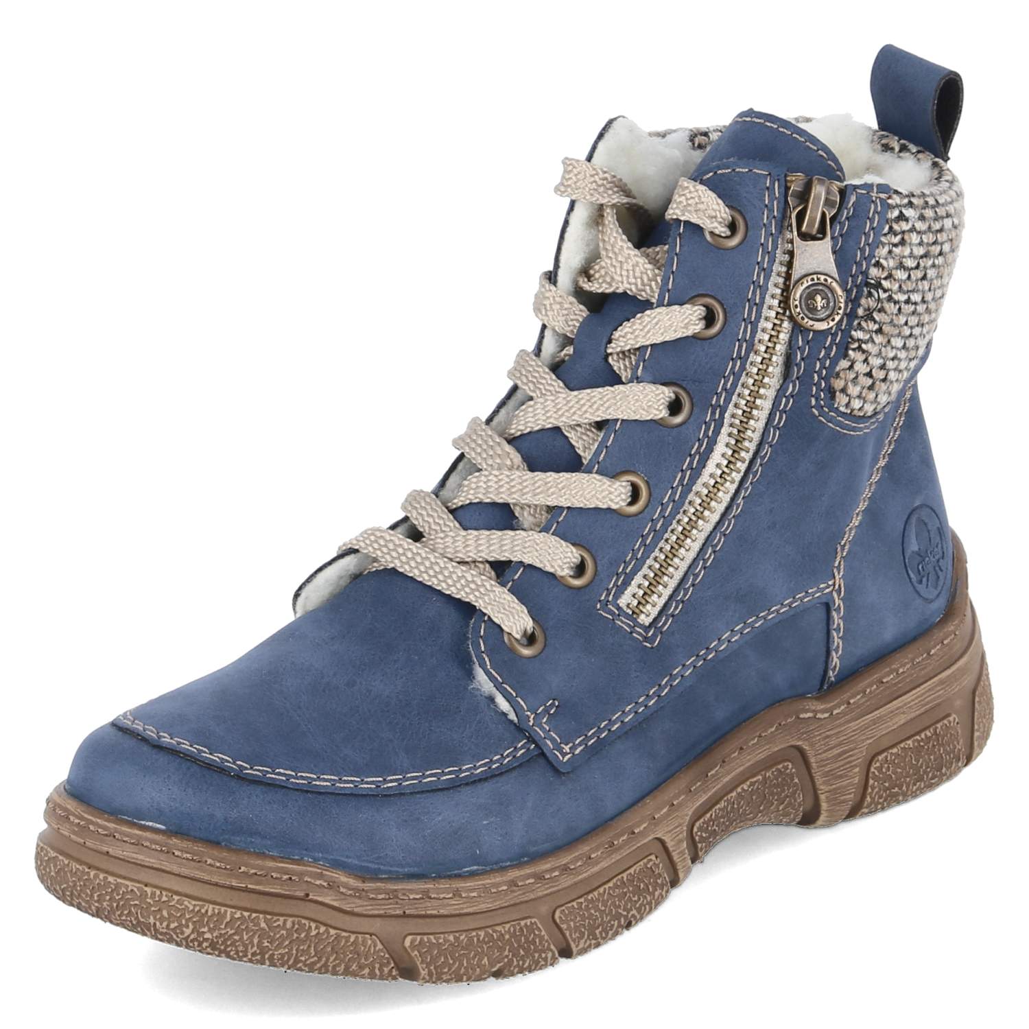 Schnürboots  Blau