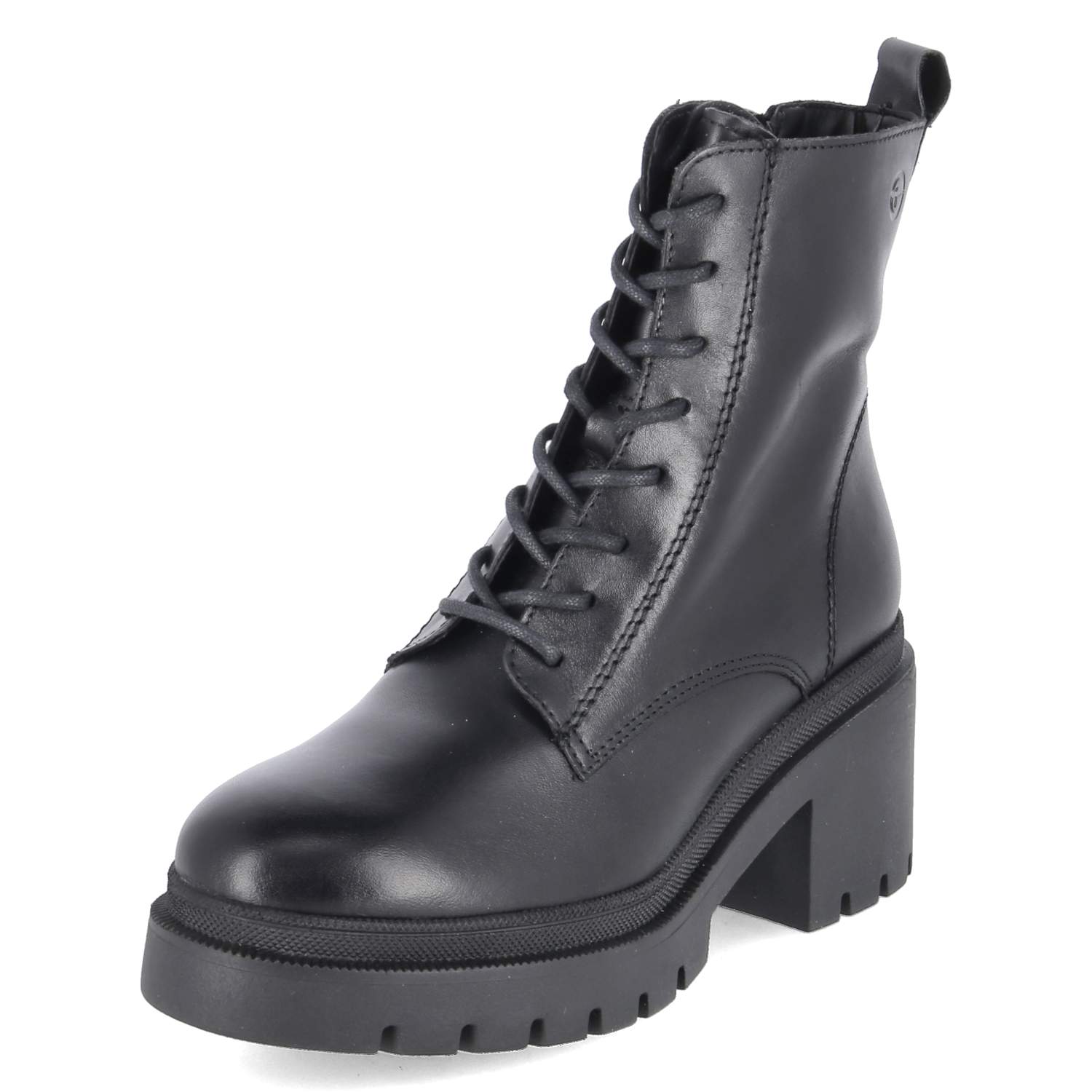 Schnürboots  Schwarz