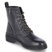 Schnürboots  Schwarz
