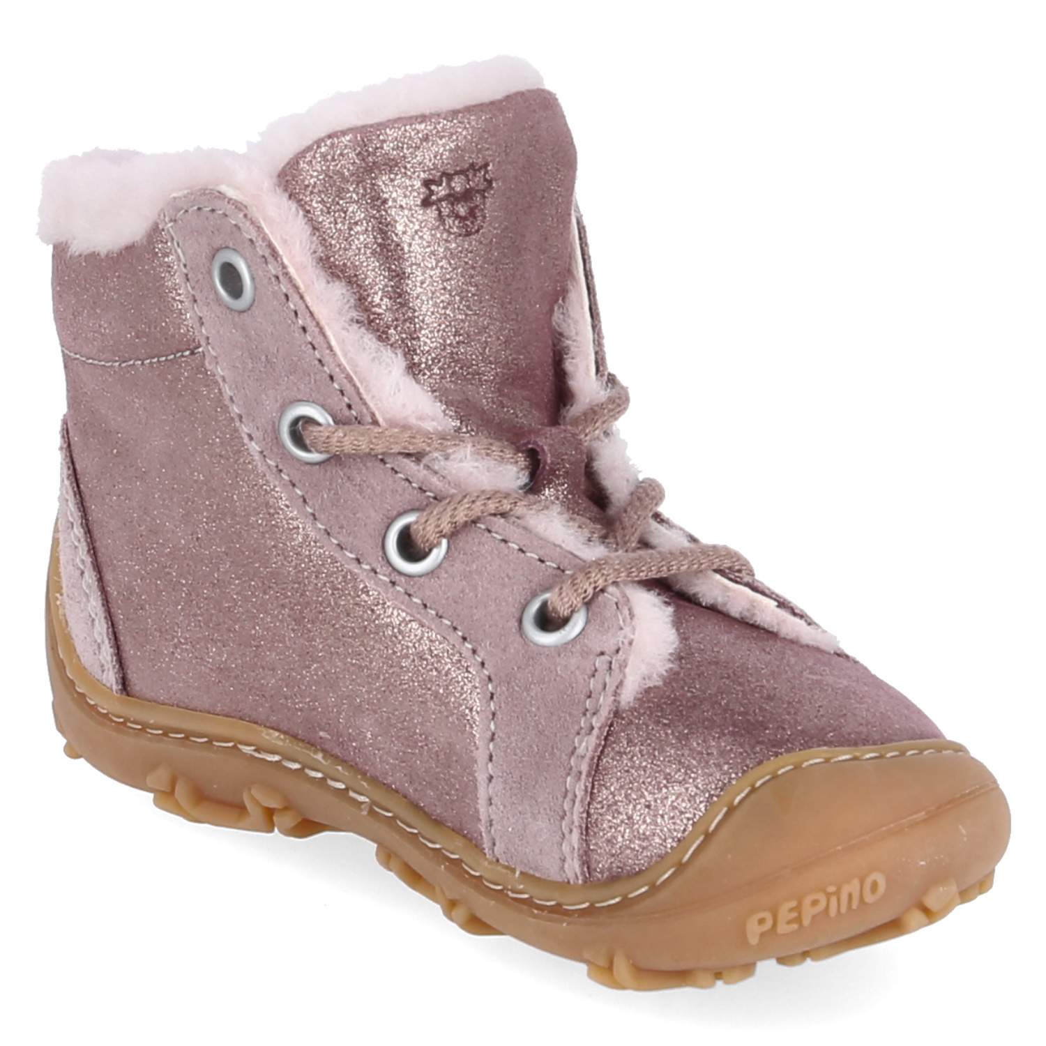 Winterstiefeletten ELIA BAREFOOT Rosa