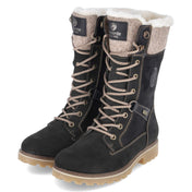 Schnürstiefel  Schwarz