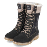 Schnürstiefel  Schwarz