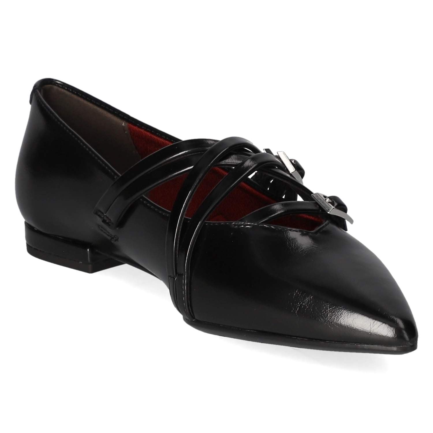 Spangenballerinas  Schwarz