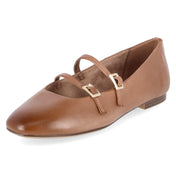 Spangenballerinas  Braun