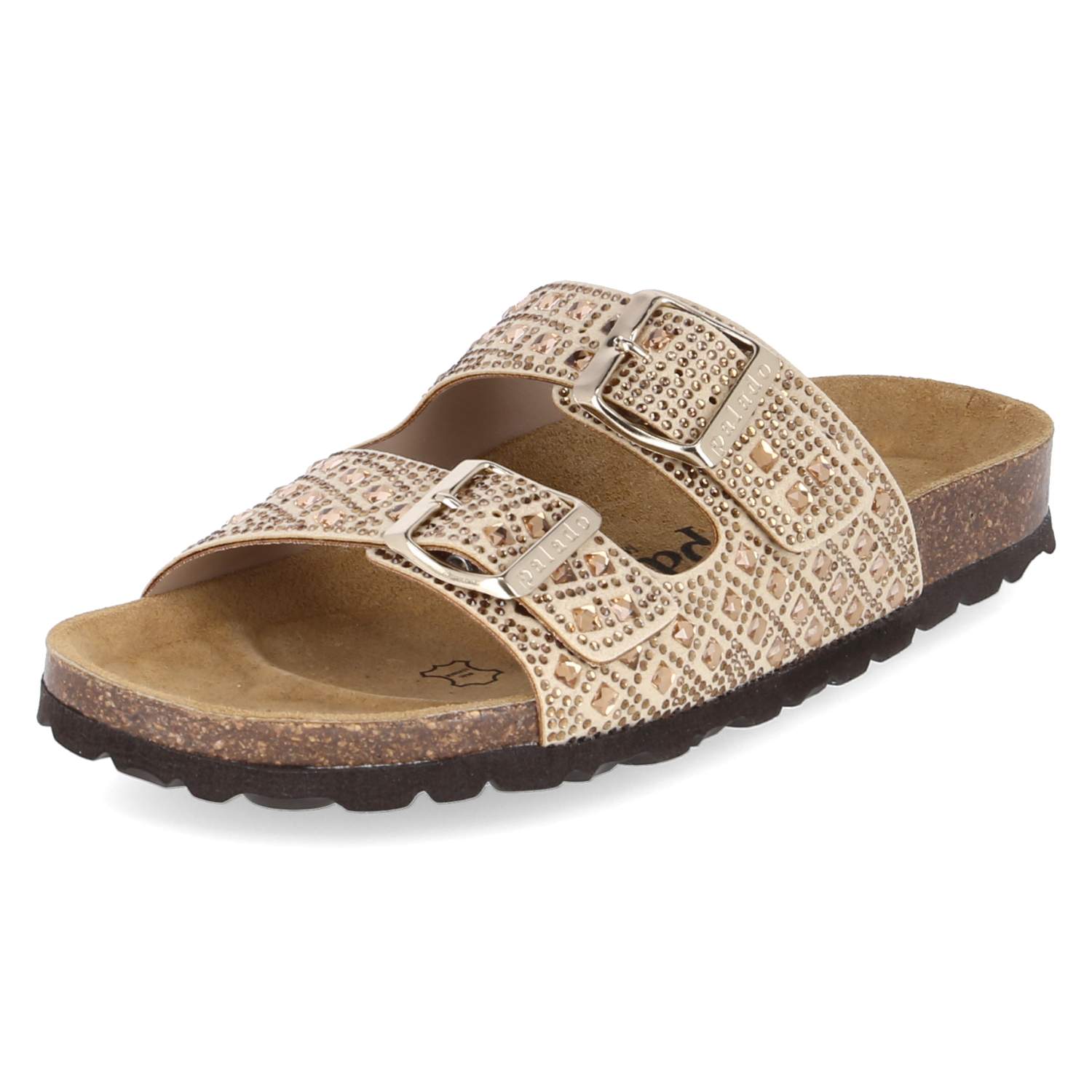 Pantoletten VARIS SPARK Beige