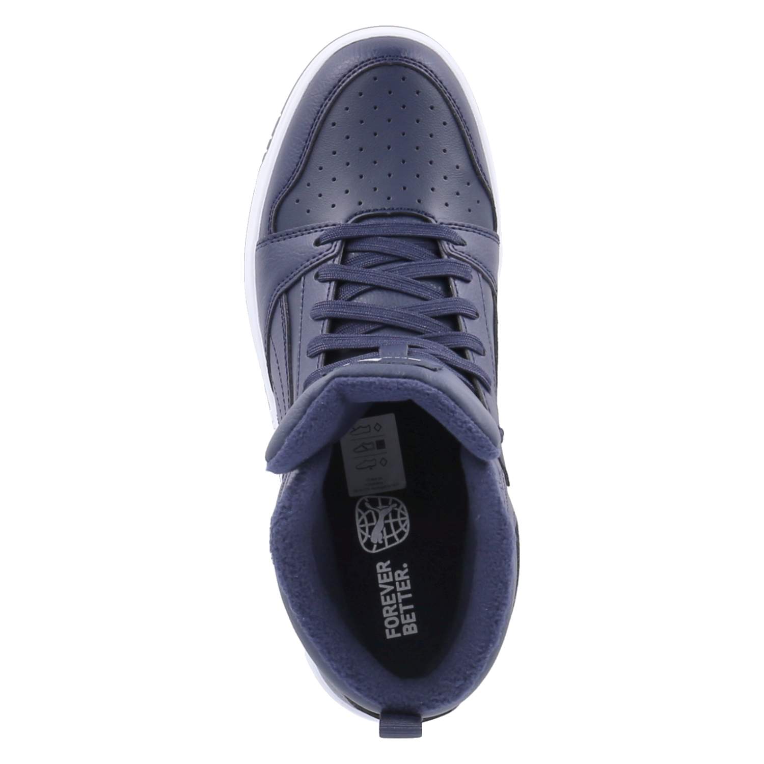 High Sneaker REBOUND V6 WTR JR  Blau