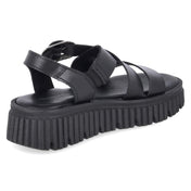 Plateau-Sandalen  Schwarz