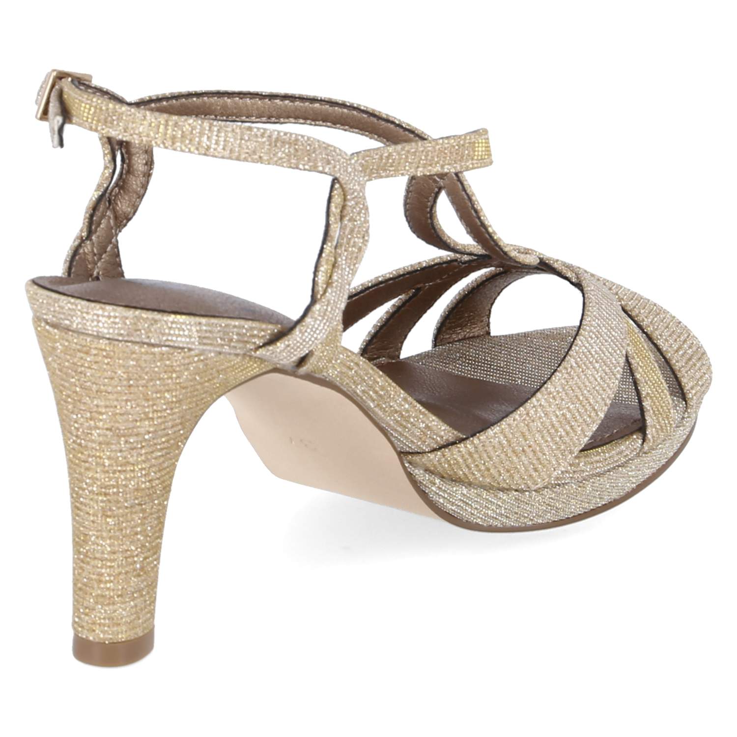 Glam-Sandaletten  Gold