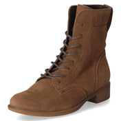 Schnürstiefeletten  Braun