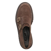 Schnallenschuhe  Braun