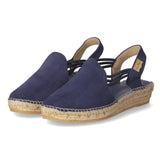 Espadrille-Sandalen NURIA  Blau