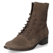 Schnürstiefeletten  Braun