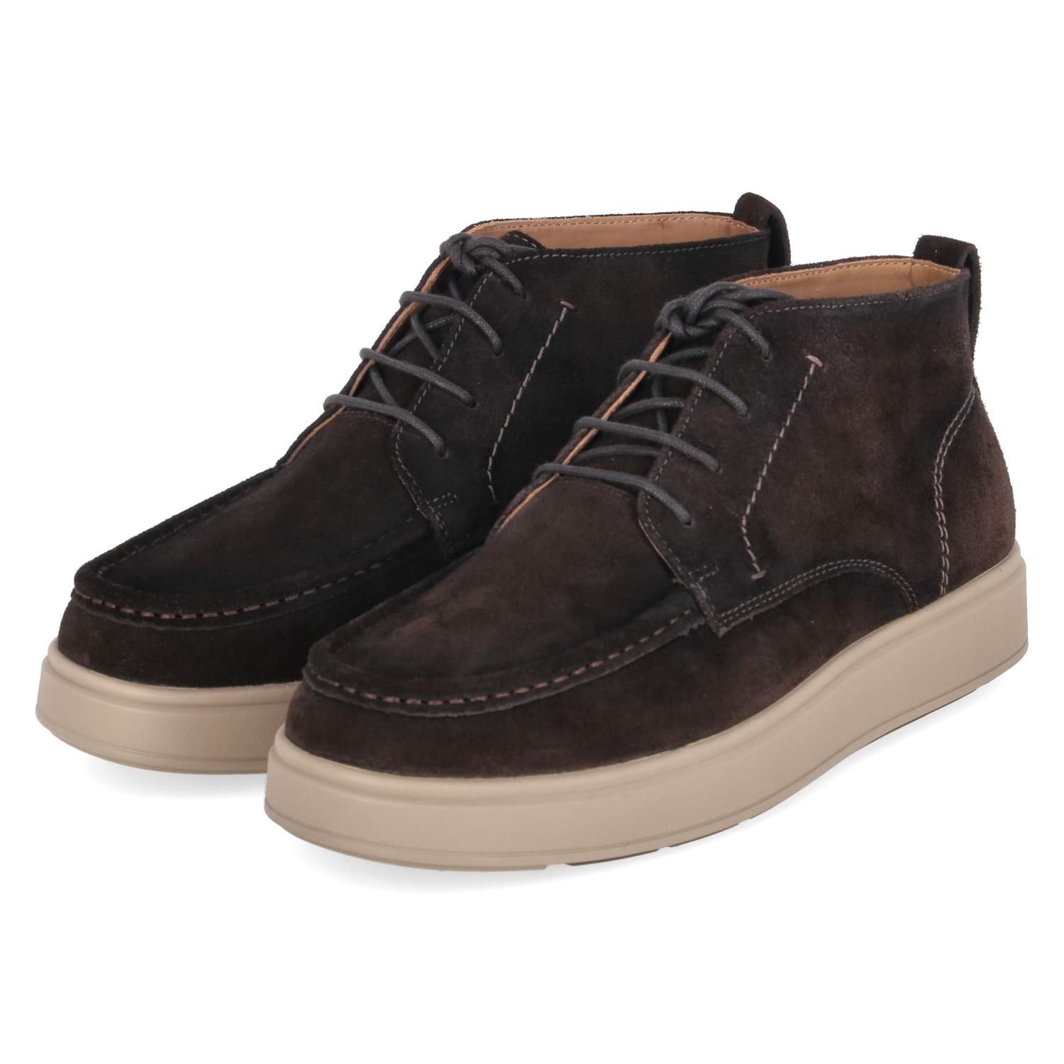 Schnürboots  Braun