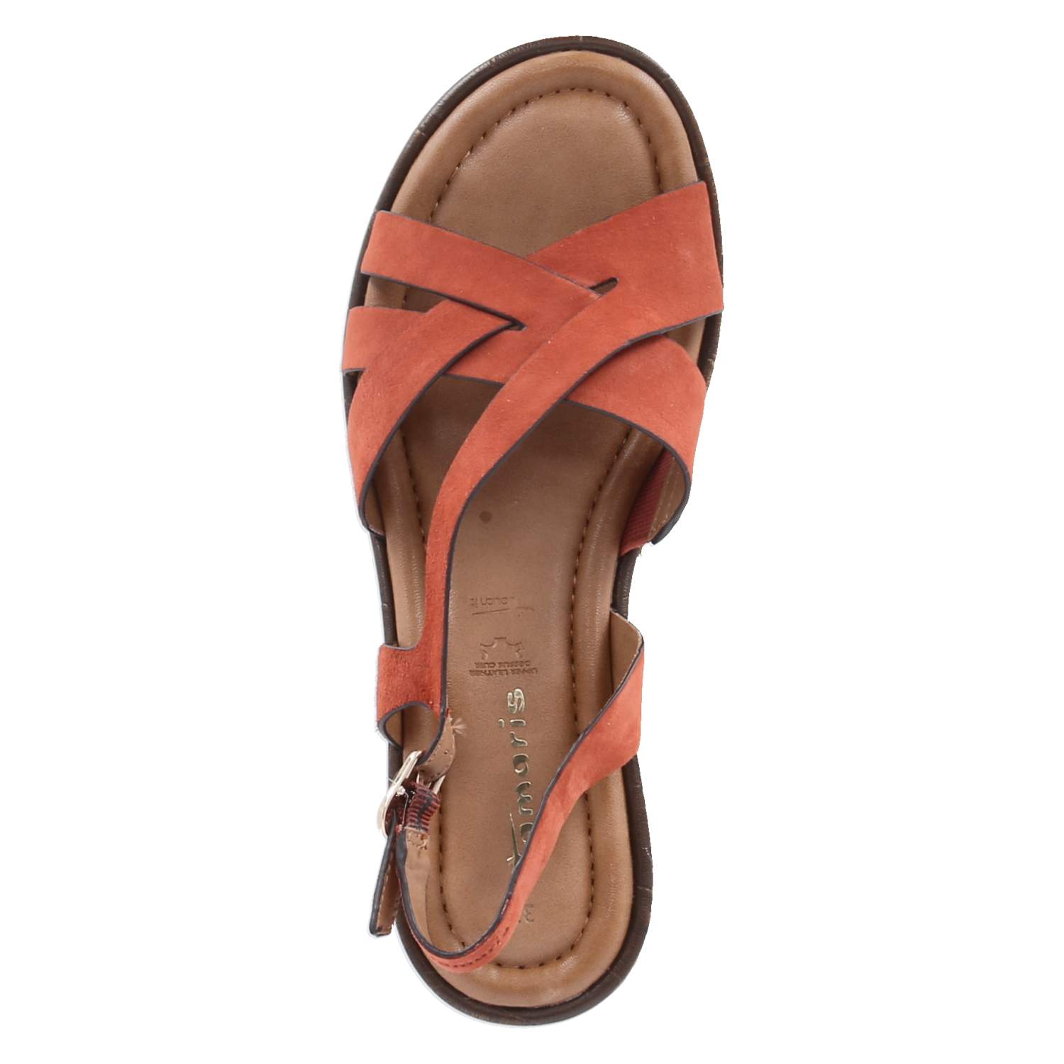 Plateausandalen  Rot