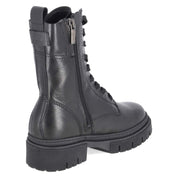 Schnürboots  Schwarz