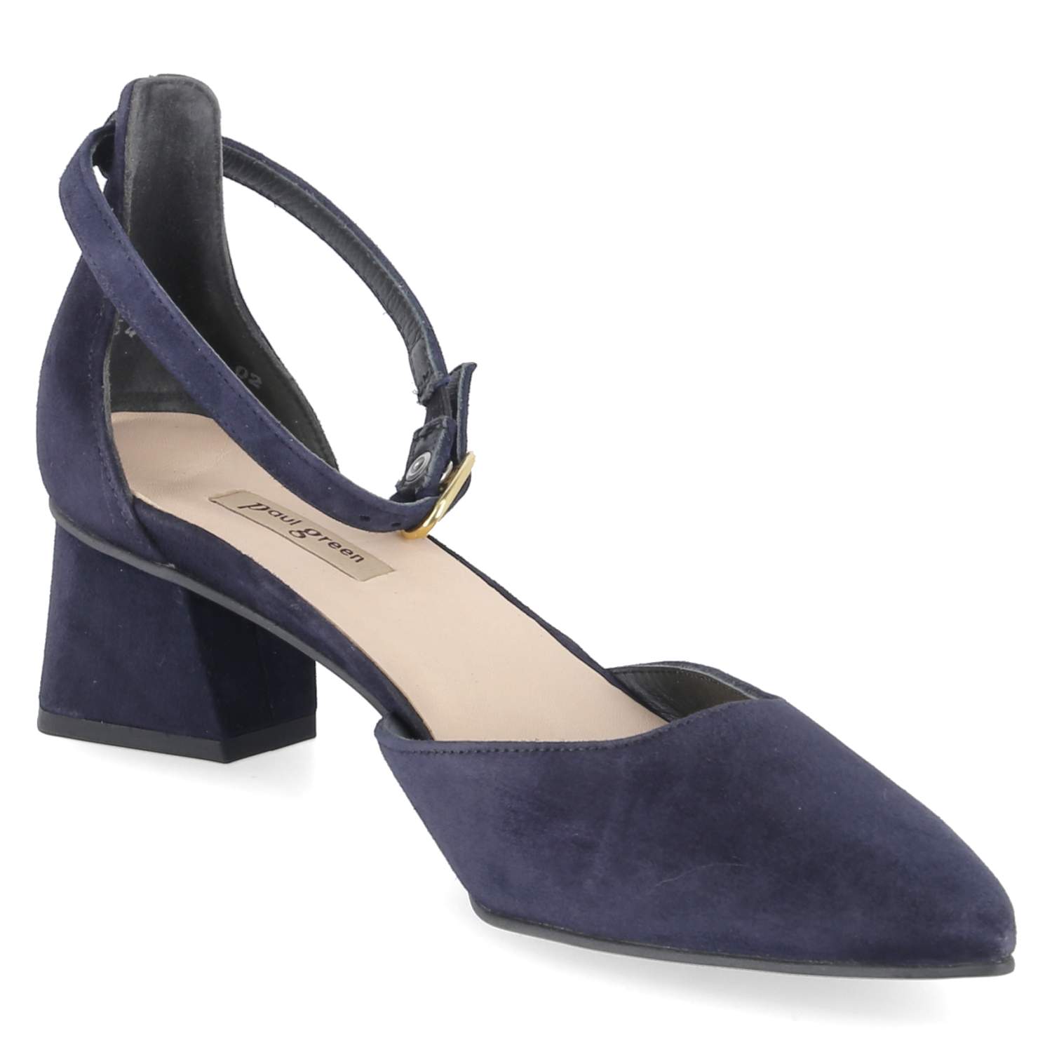 Riemchenpumps  Blau