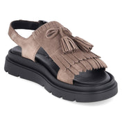 Sandalen  Taupe