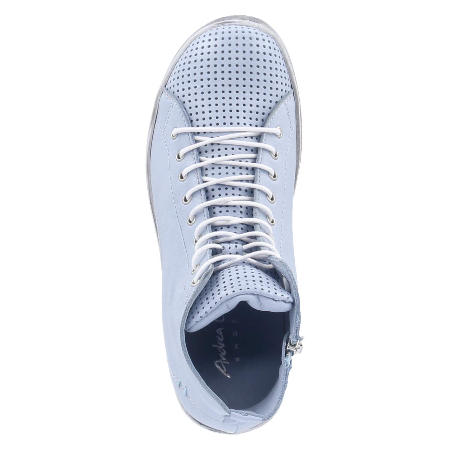 Schnürstiefeletten  Blau
