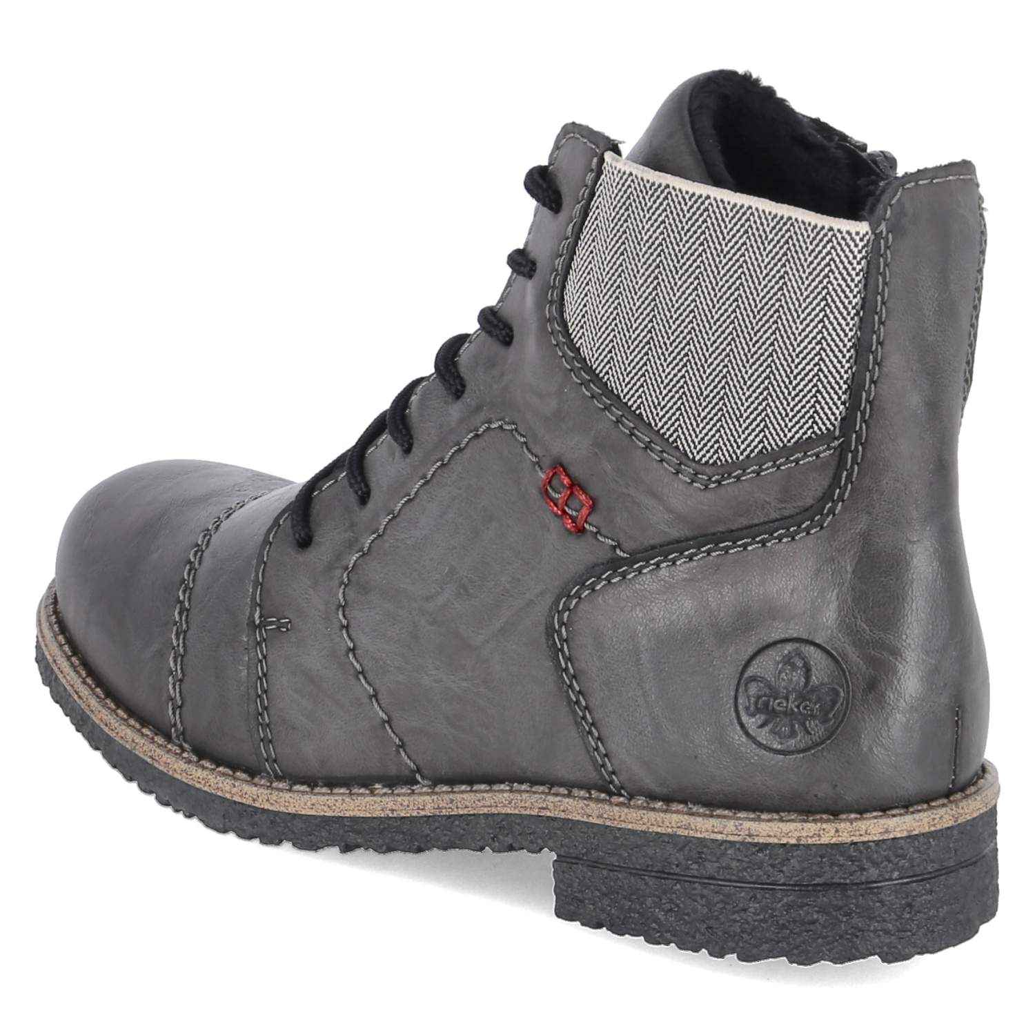 Schnürboots  Grau