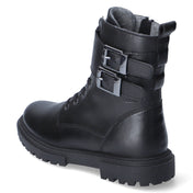 Schnürstiefeletten  Schwarz