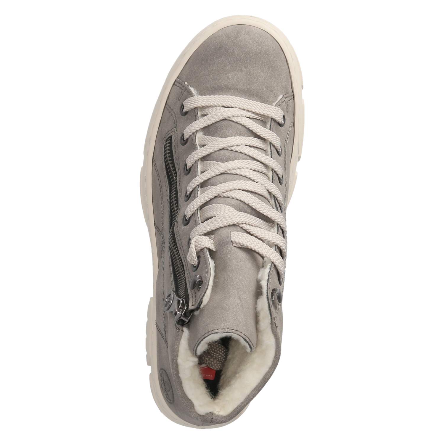 Schnürstiefeletten  Grau