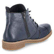 Schnürstiefeletten  Blau