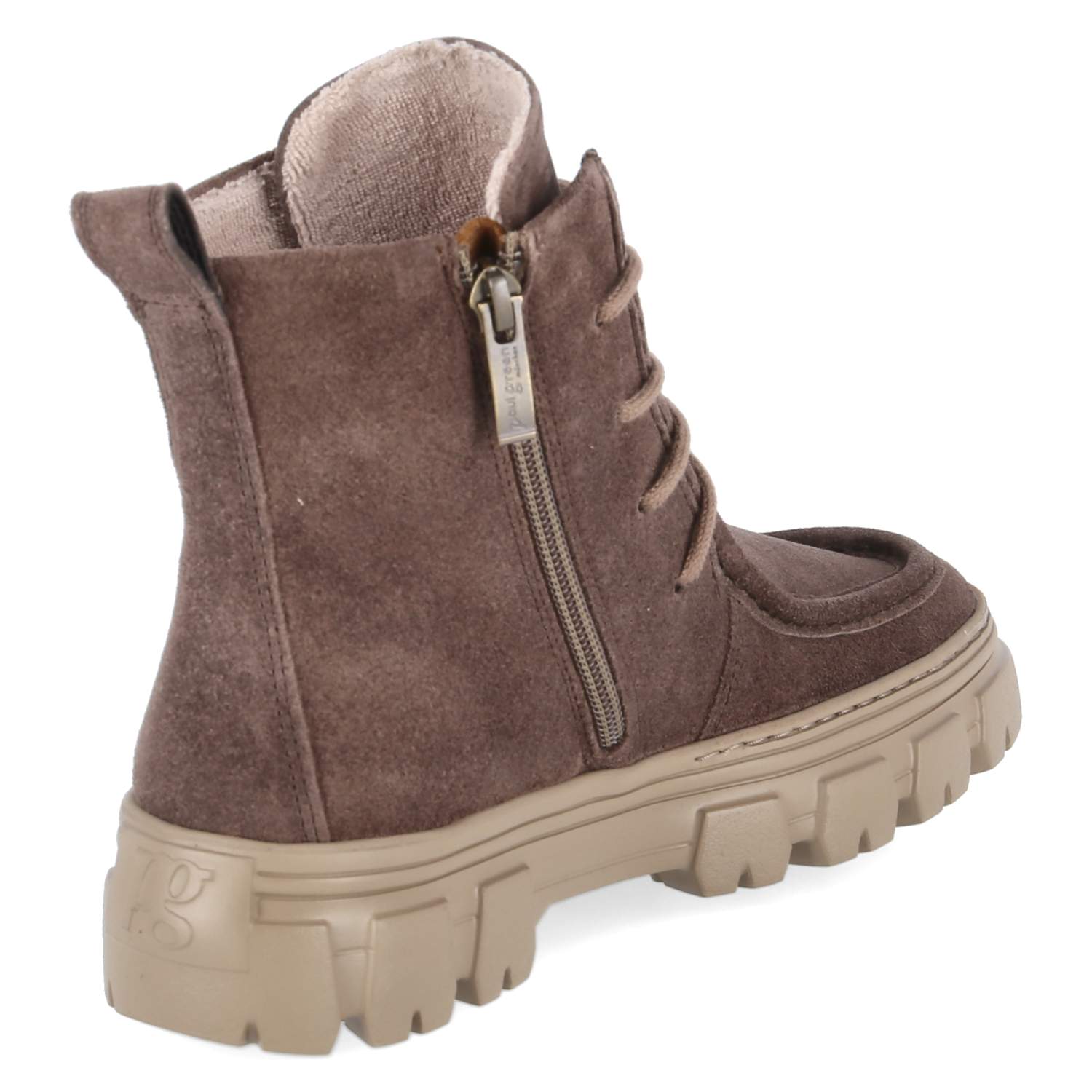 Schnürboots  Braun