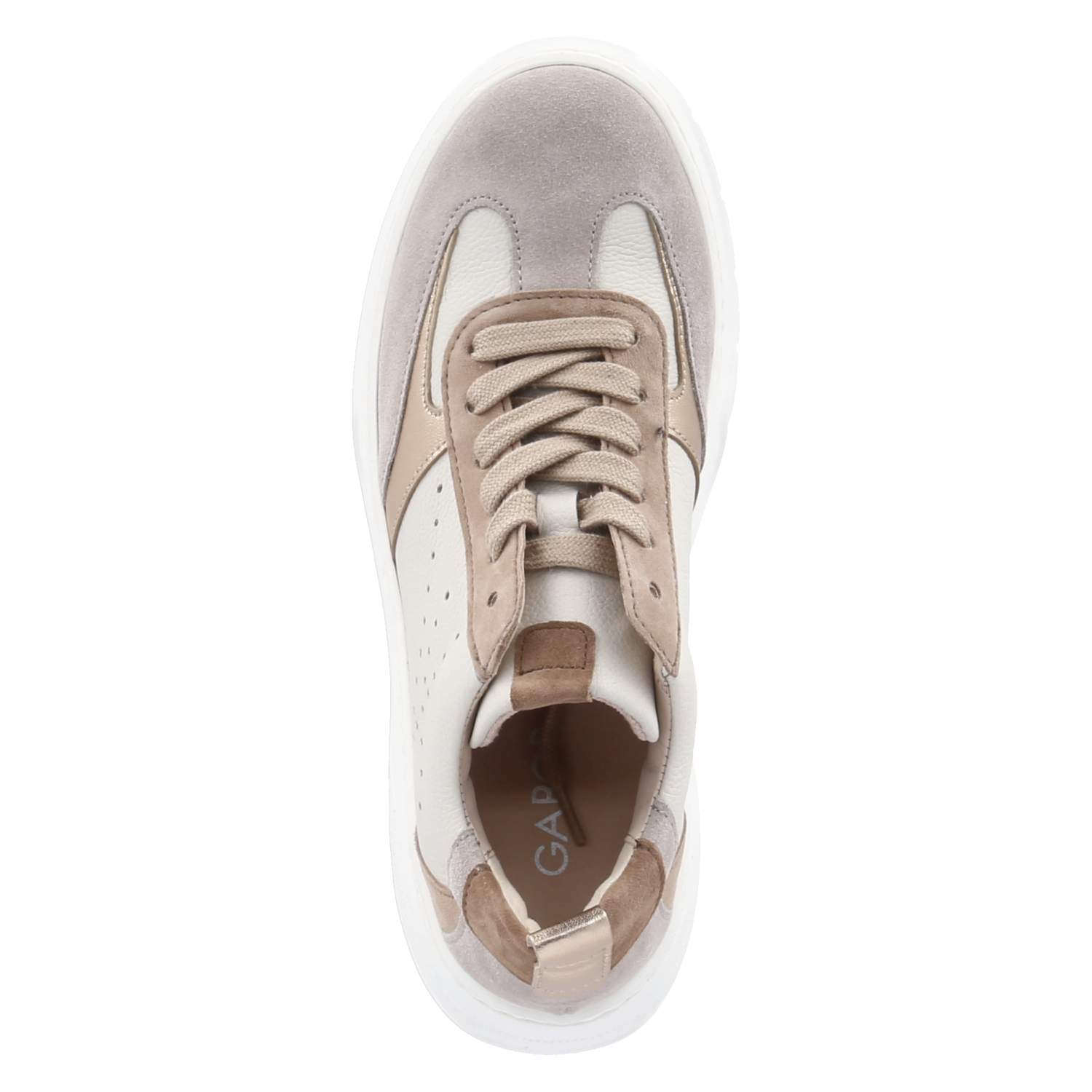Plateau-Sneaker  Beige