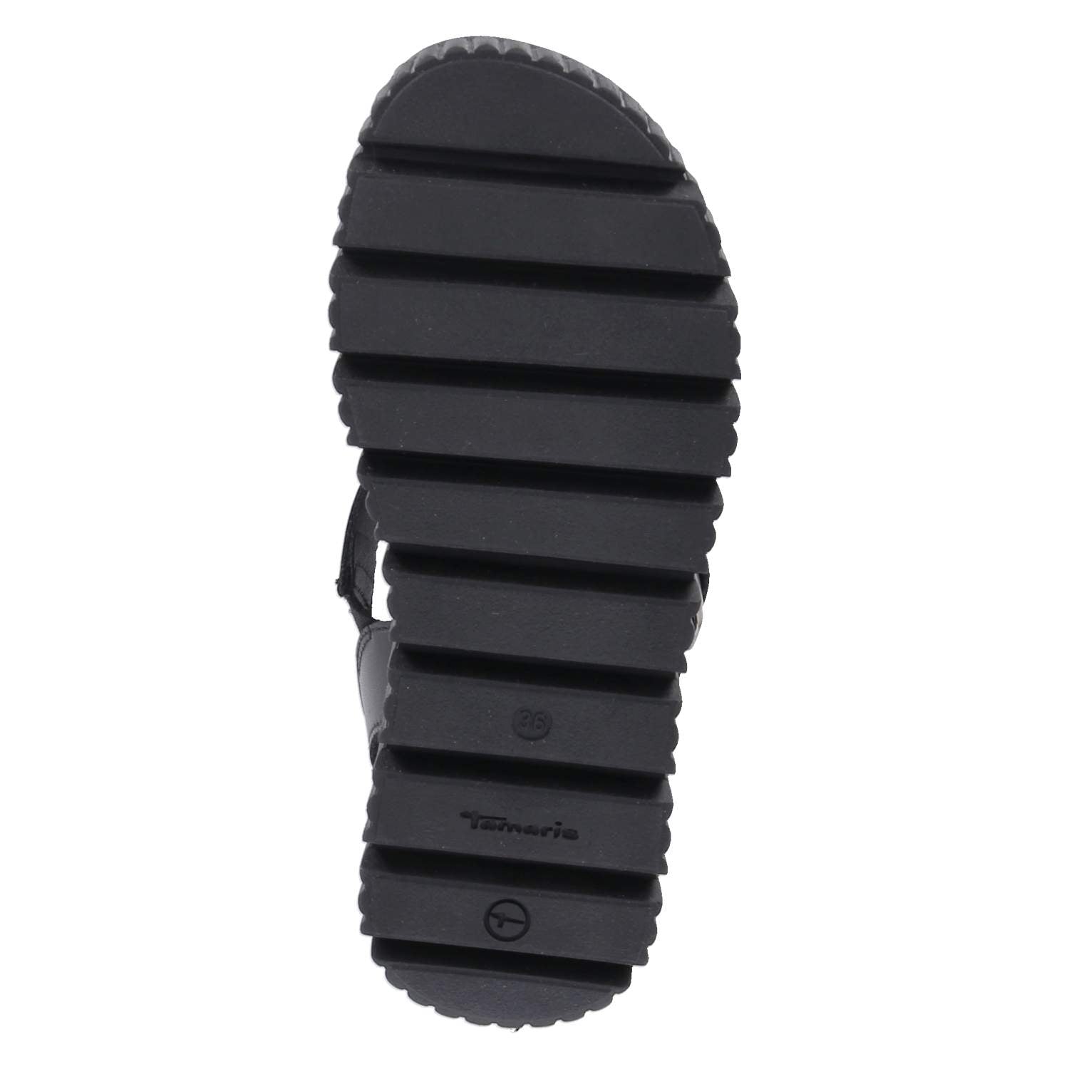 Plateau-Sandalen  Schwarz