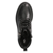Schnürstiefeletten  Schwarz