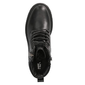 Schnürstiefeletten  Schwarz