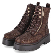 Schnürboots  Braun