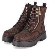 Schnürboots  Braun