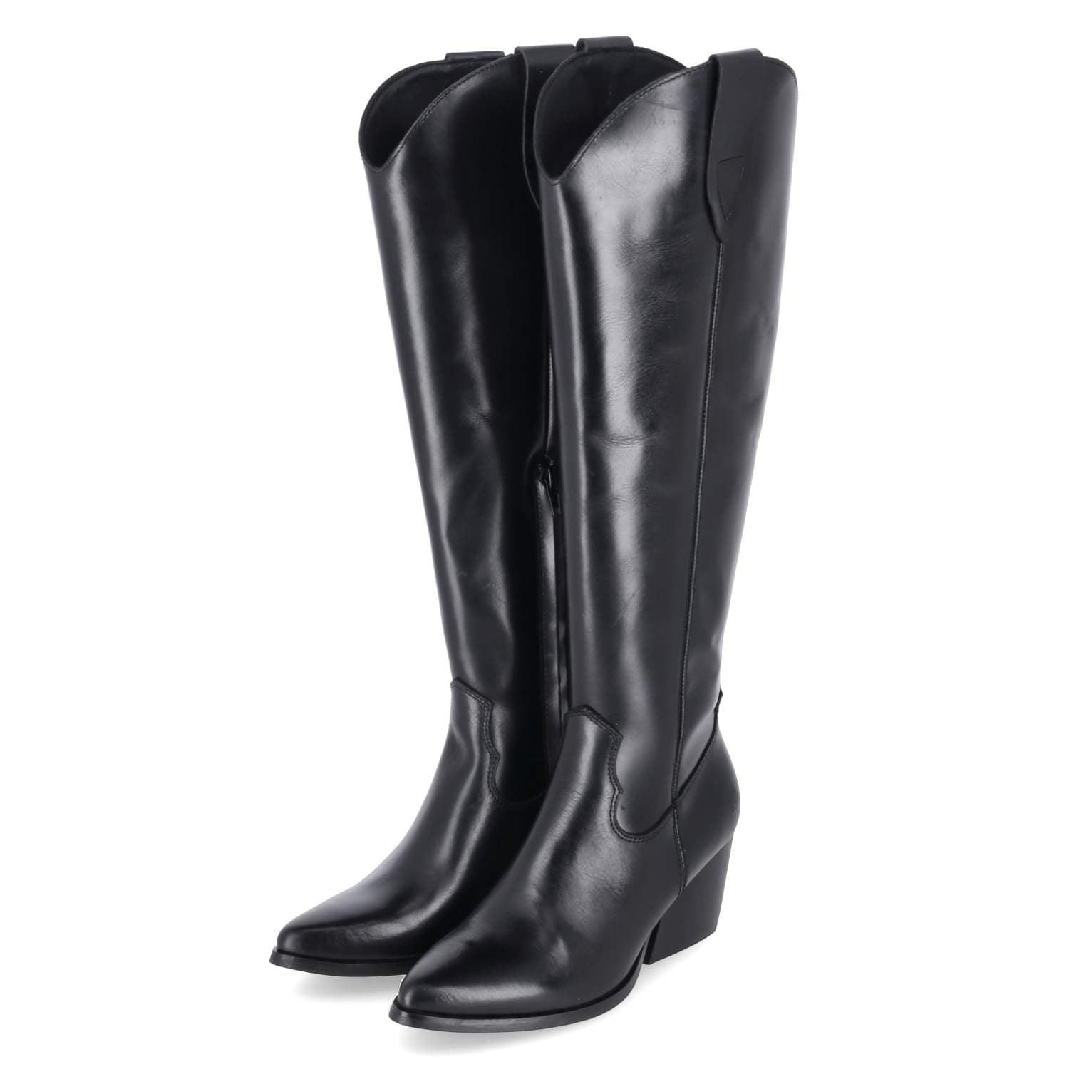 Westernstiefel  Schwarz