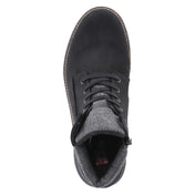 Schnürstiefeletten  Schwarz