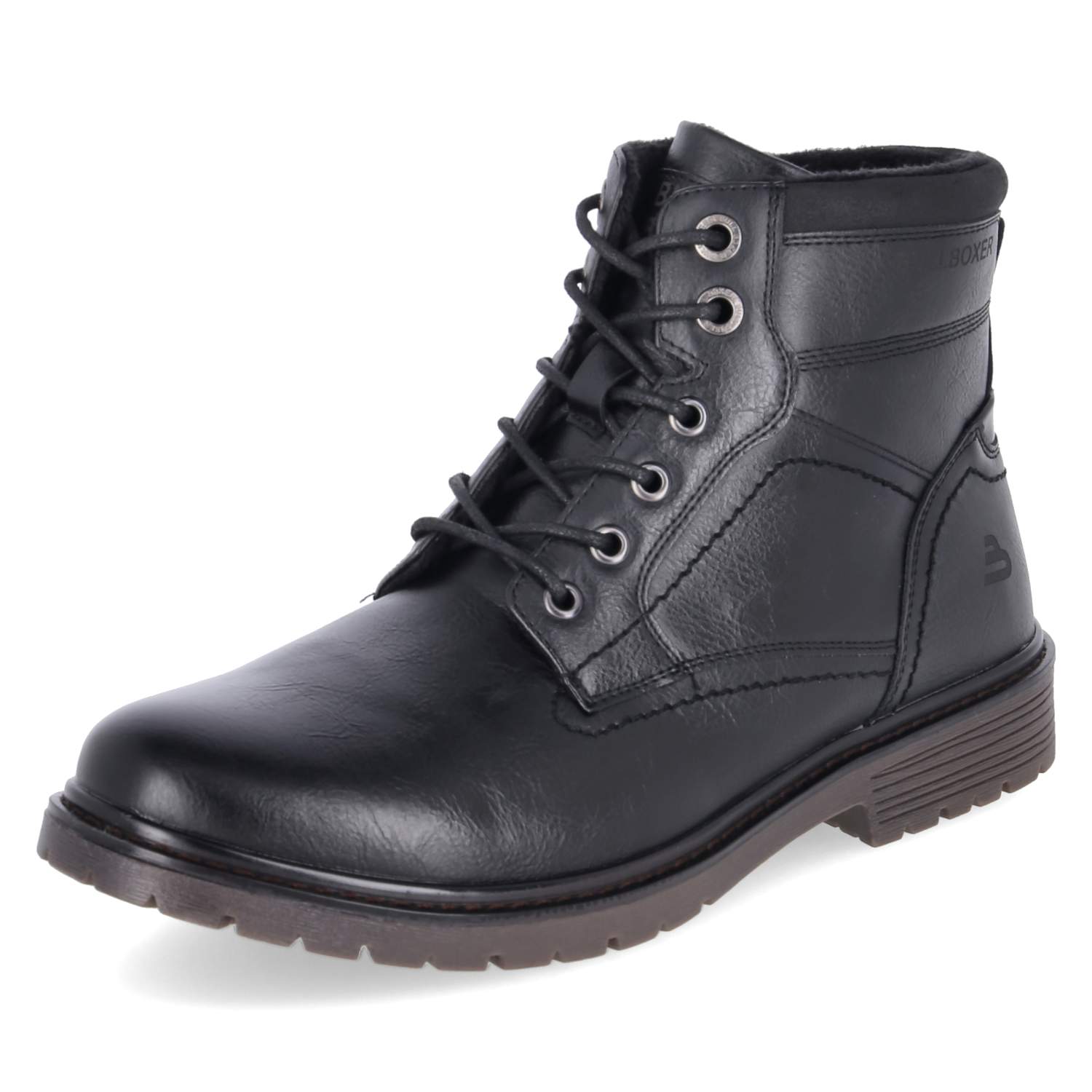 Schnürboots  Schwarz