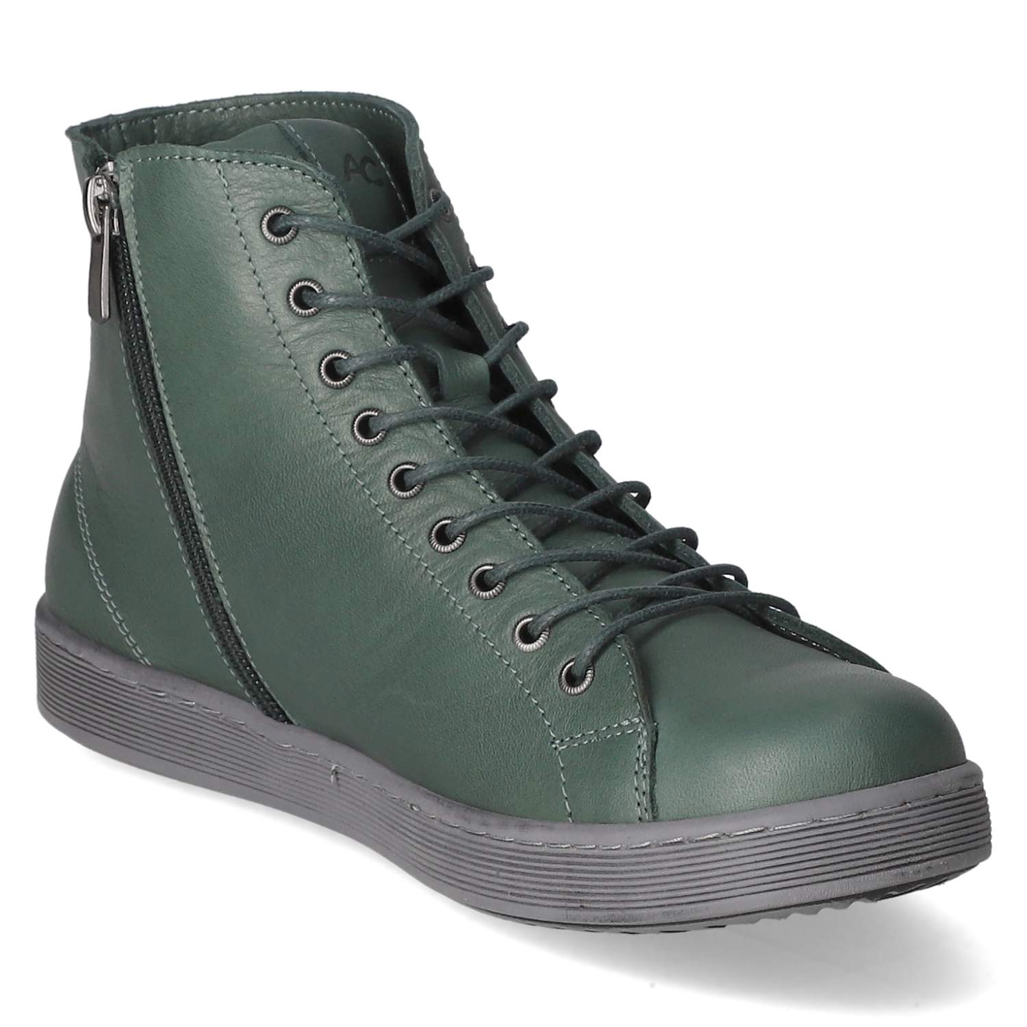 Schnürstiefeletten  Grün